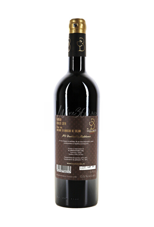 Crama Bratu - Premium Merlot - 2019