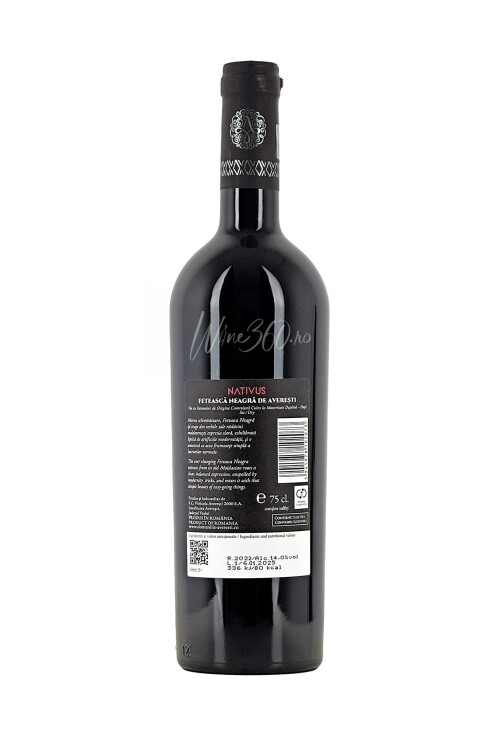 Domeniile Averesti - Nativus - Feteasca Neagra de Averesti Sec - SGR