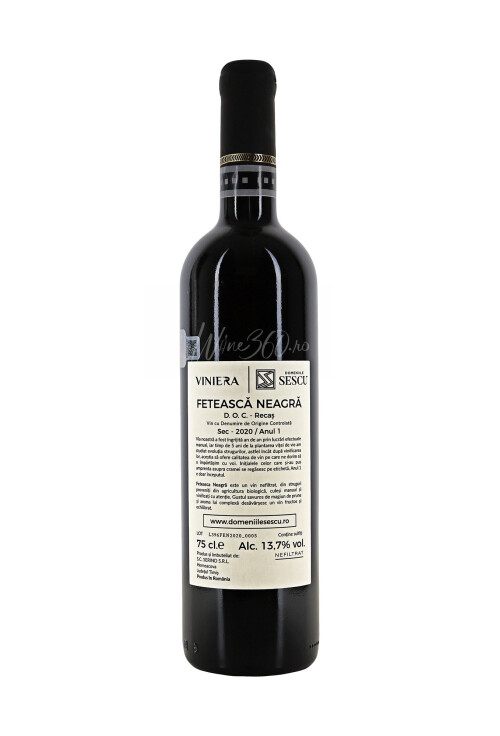 Domeniile Sescu - Viniera - Feteasca Neagra - 2020