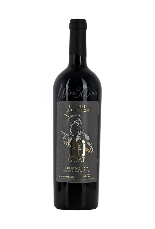 MM Winemaker - Lionel Messi - 10 GOAT - Puglia Primitivo IGT - SGR	