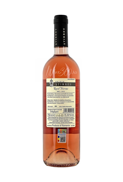 Prince Stirbey - Novac Rose Editie Limitata - 2022