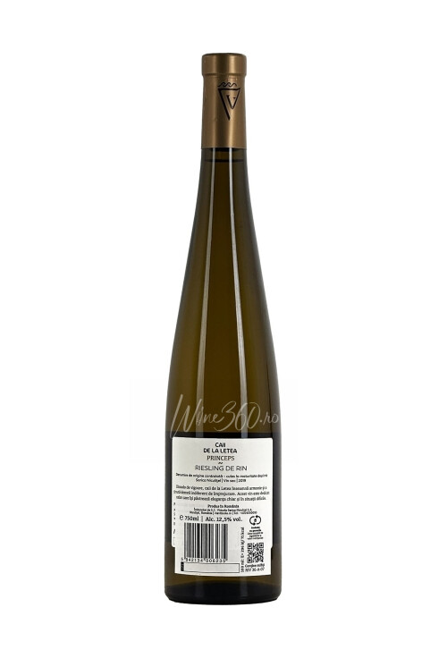 Sarica Niculitel - Caii de la Letea Princeps - Riesling de Rhin - 2019 - SGR