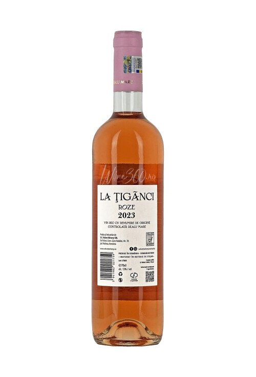 Velvet Winery - La Tiganci Rose – 2023 - SGR